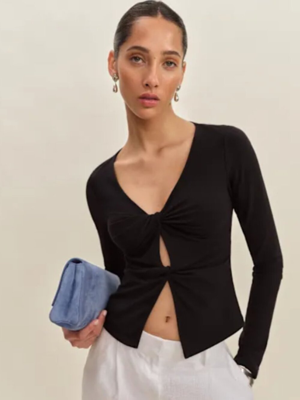 Reformation Silas Knit Top